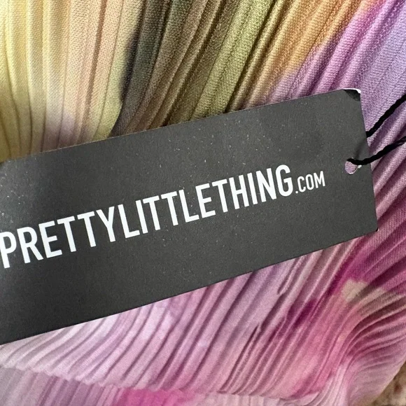 PrettyLittleThing Pastel Tie-Dye Maxi Dress - Picture 9 of 13